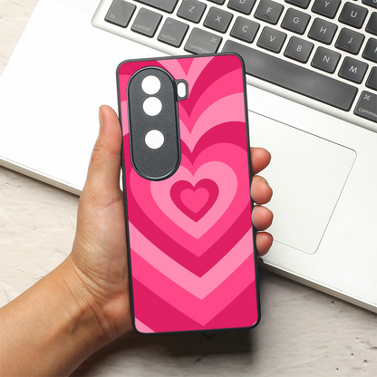 Retro Love metal back case for Vivo V40e