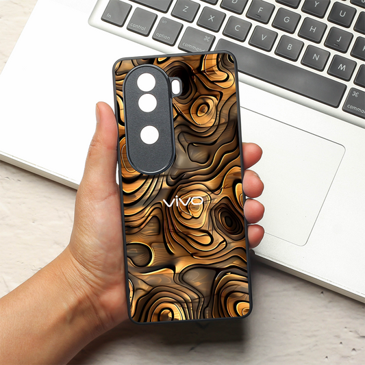 Rust Mirage metal back case for Vivo V40e