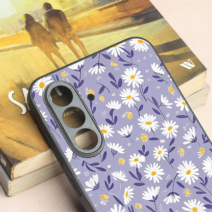 Lavender Daisies metal back case for Samsung A56