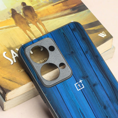 Indigo Planks metal back case for Oneplus Nord 2T