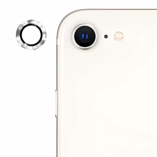 Silver Metallic camera ring lens guard for Apple iphone 16e