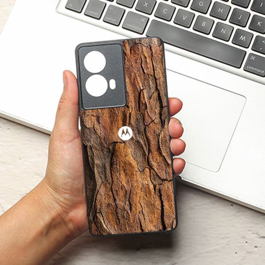 Wavy Grain metal back case for Motorola G85