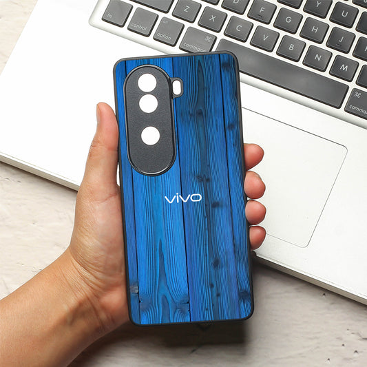 Indigo Planks metal back case for Vivo V40e