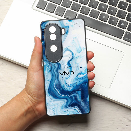 Neptune Swirl metal back case for Vivo V40e