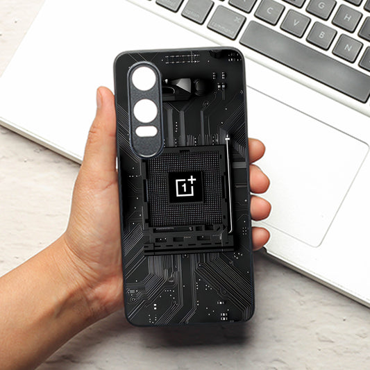 Microchip metal back case for Oneplus Nord CE 4 Lite