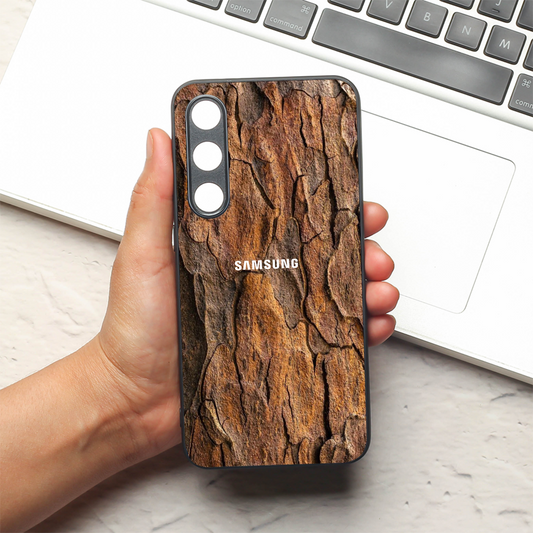 Wavy Grain metal back case for Samsung S23 FE