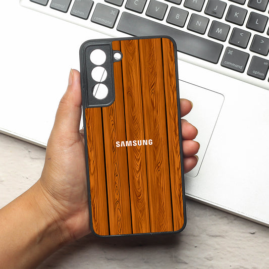 WoodCraft Touch metal back case for Samsung S21 FE