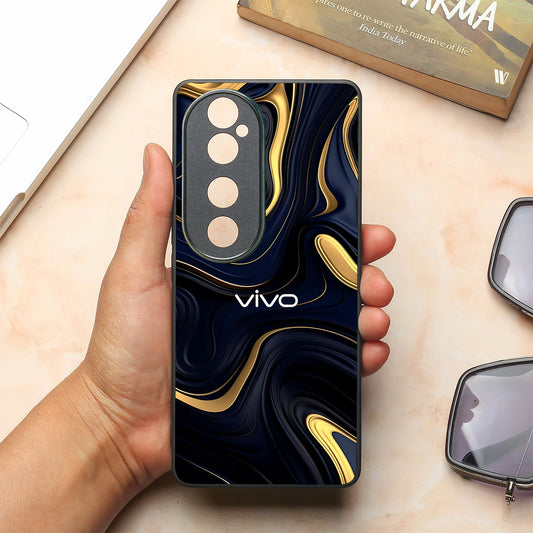 Noir Gold metal back case for Vivo V40