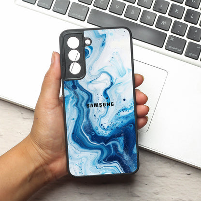 Neptune Swirl metal back case for Samsung S21 FE