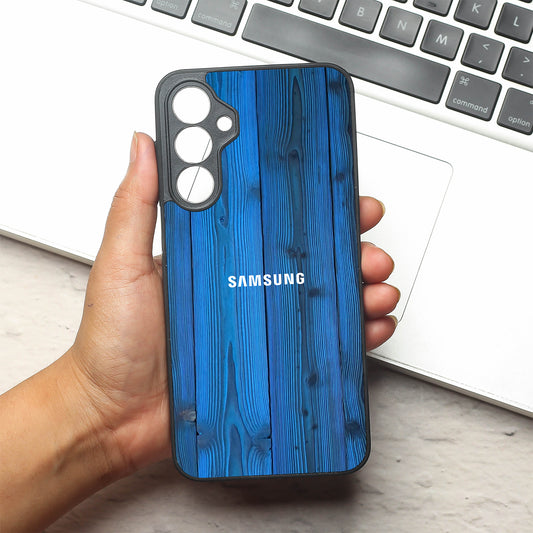 Indigo Planks metal back case for Samsung A16