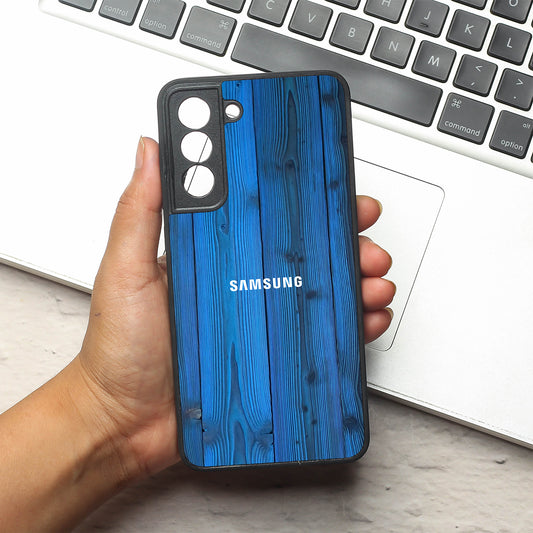 Indigo Planks metal back case for Samsung S21 FE