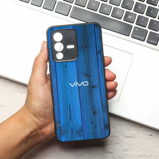 Indigo Planks metal back case for Vivo V23