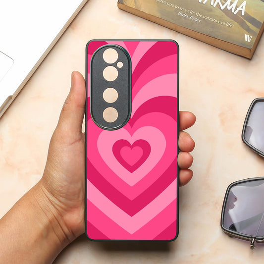 Retro Love metal back case for Vivo V40