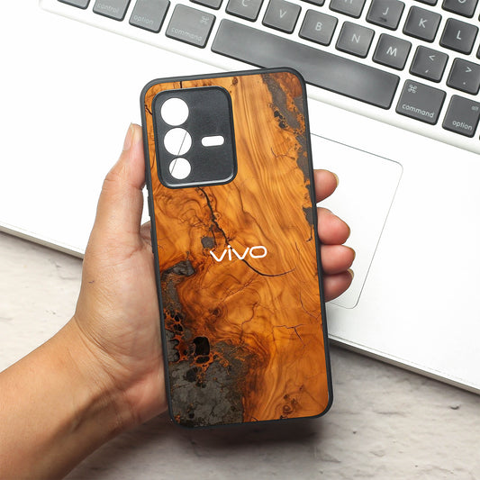 Lava Oak metal back case for Vivo V23