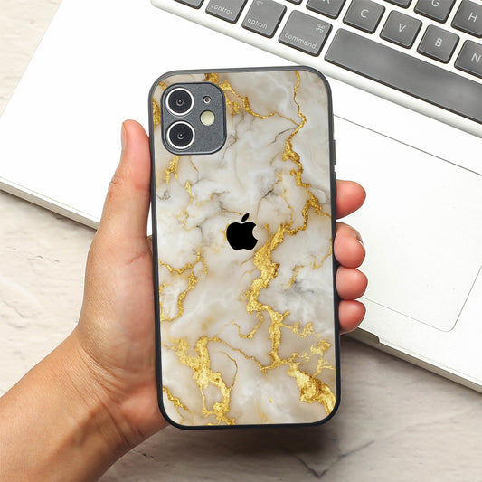 Gold Vein Glory metal back case for Apple Iphone 11