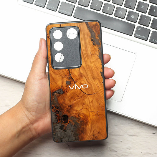 Lava Oak metal back case for Vivo V16 Pro