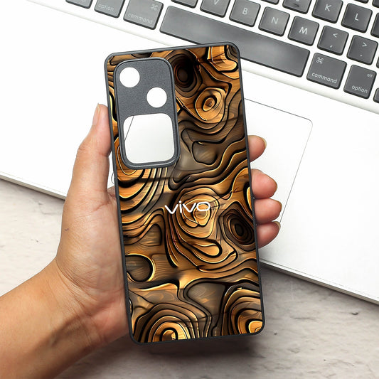 Rust Mirage metal back case for Vivo V30