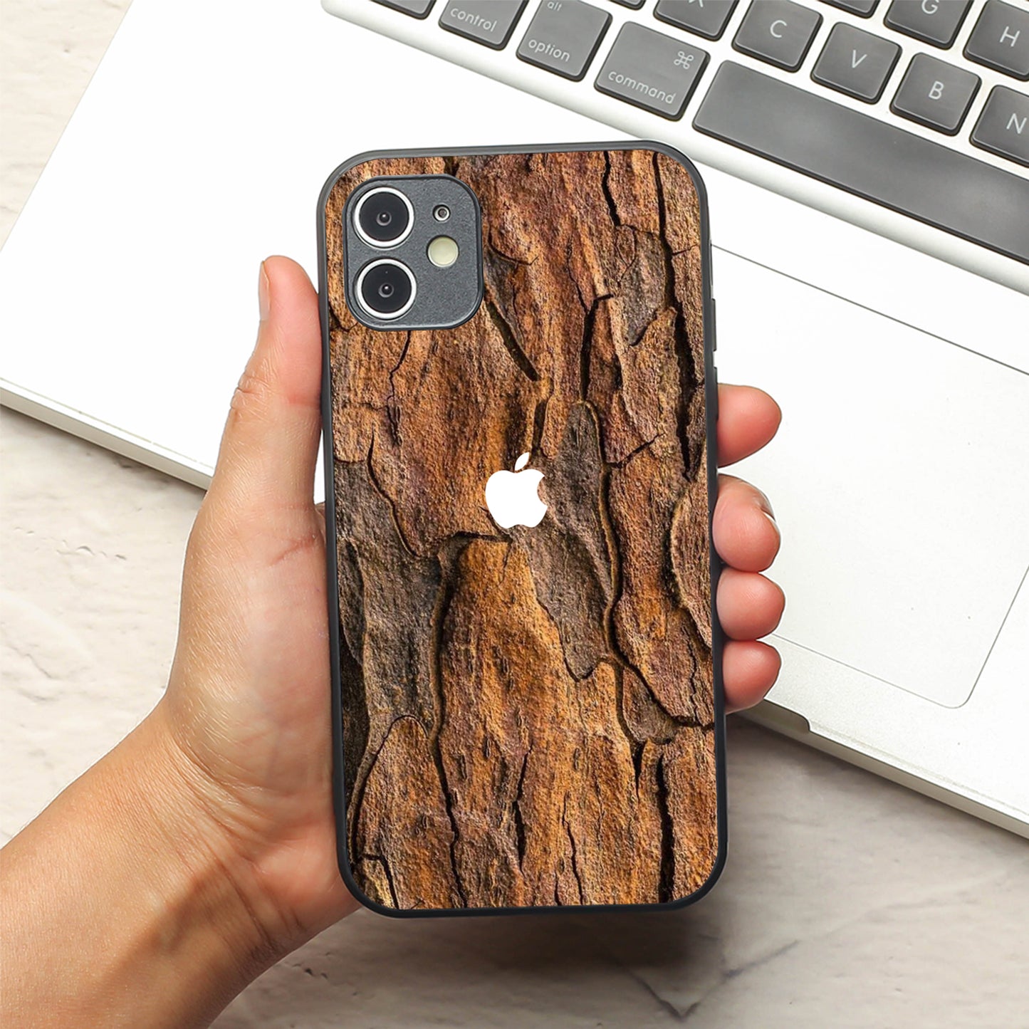 Wavy Grain metal back case for Apple Iphone 11