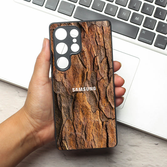 Wavy Grain metal back case for Samsung S25 Ultra
