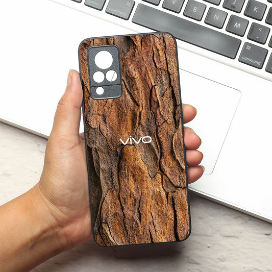 Wavy Grain metal back case for Vivo V21