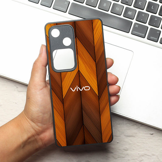V-Wood Luxe metal back case for Vivo V30