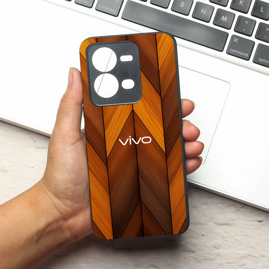 V-Wood Luxe metal back case for Vivo V25