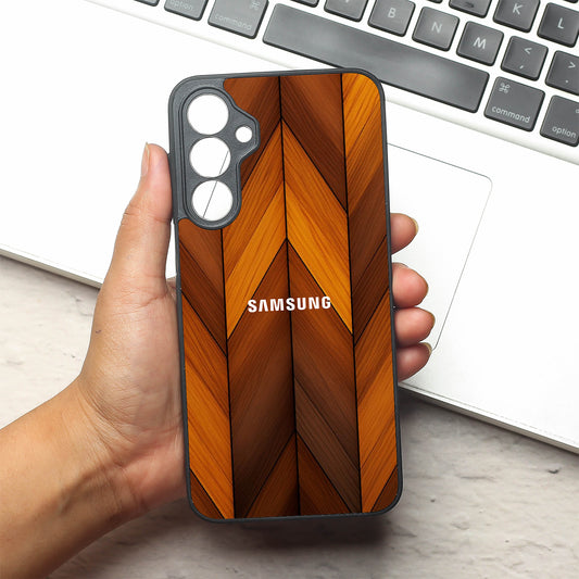 V-Wood Luxe metal back case for Samsung A16