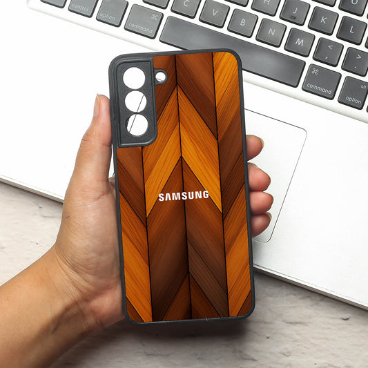 V-Wood Luxe metal back case for Samsung S21 FE