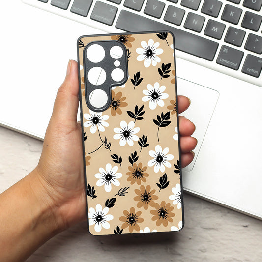 Daisy Dusk metal back case for Samsung S25 Ultra