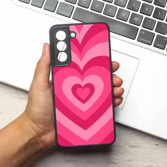 Retro Love metal back case for Samsung S21 FE
