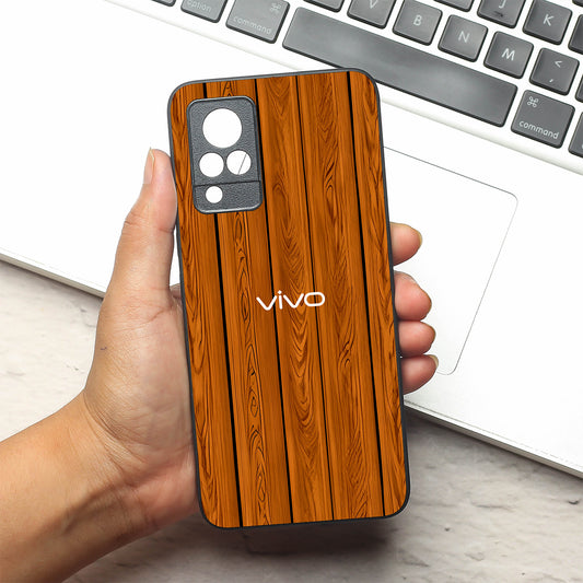 WoodCraft Touch metal back case for Vivo V21