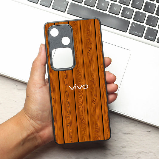 WoodCraft Touch metal back case for Vivo V30