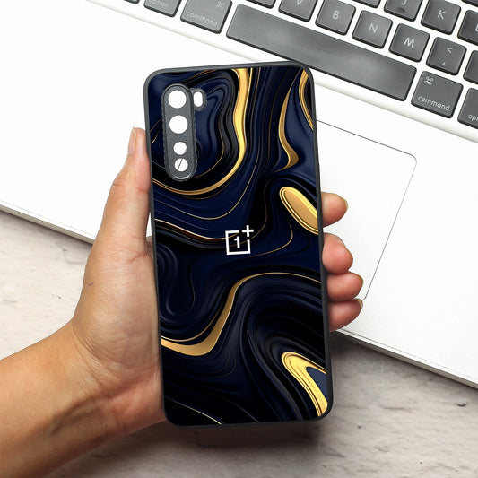Noir Gold metal back case for Oneplus Nord