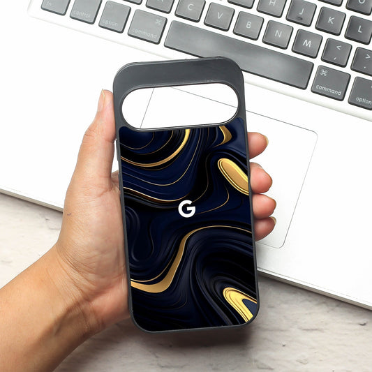 Noir Gold metal back case for Google Pixel 9 Pro