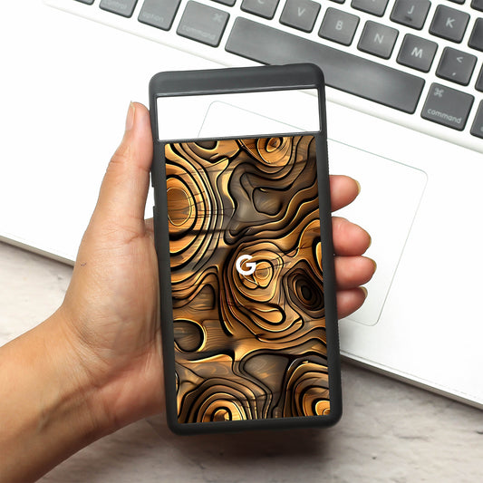 Rust Mirage metal back case for Google Pixel 6a