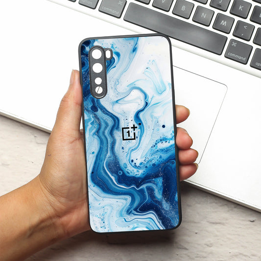 Neptune Swirl metal back case for Oneplus Nord