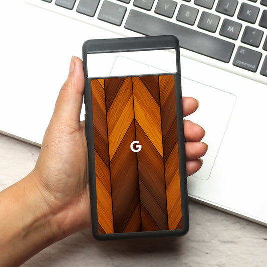 V-Wood Luxe metal back case for Google Pixel 6a