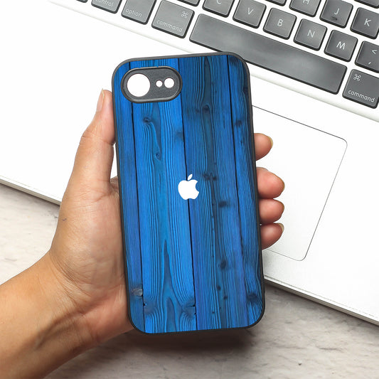 Indigo Planks metal back case for Apple Iphone 16e