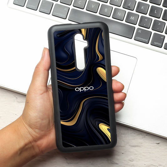 Noir Gold metal back case for Oppo Reno2 F
