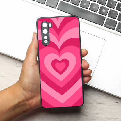 Retro Love metal back case for Oneplus Nord