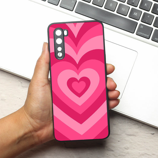 Retro Love metal back case for Oneplus Nord