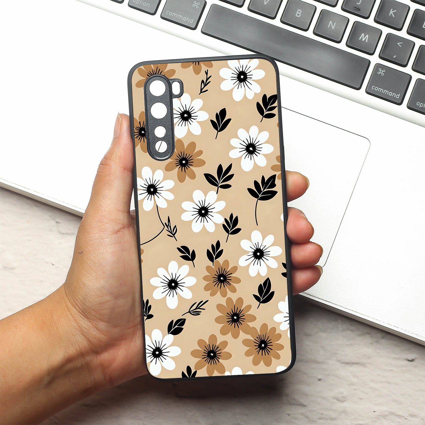 Daisy Dusk metal back case for Oneplus Nord