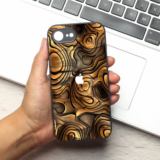 Rust Mirage metal back case for Apple Iphone 16e