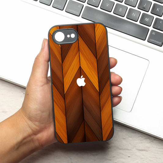 V-Wood Luxe metal back case for Apple Iphone 16e