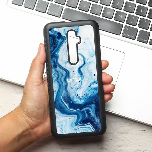 Neptune Swirl metal back case for Oppo Reno2 Z