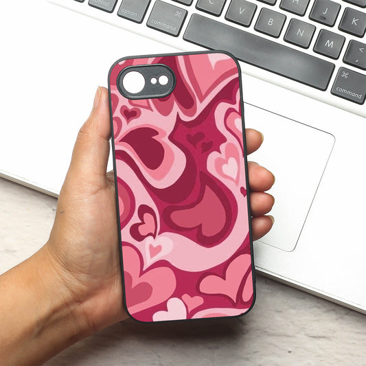 Valentine Wave metal back case for Apple Iphone 16e