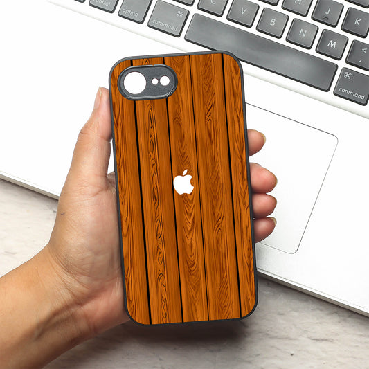 WoodCraft Touch metal back case for Apple Iphone 16e