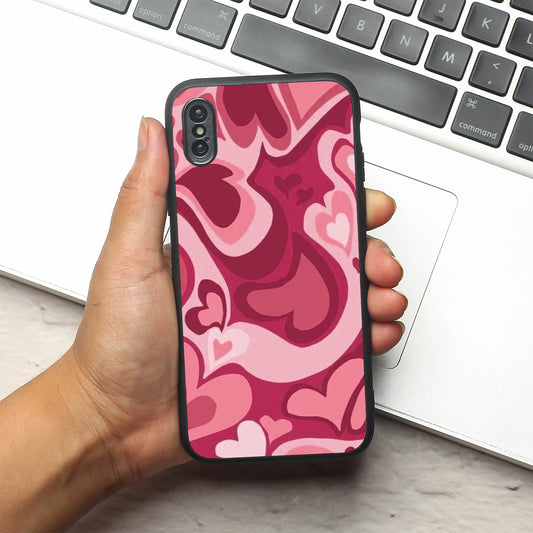 Copper Luxe Marble metal back case for Apple Iphone X/XS