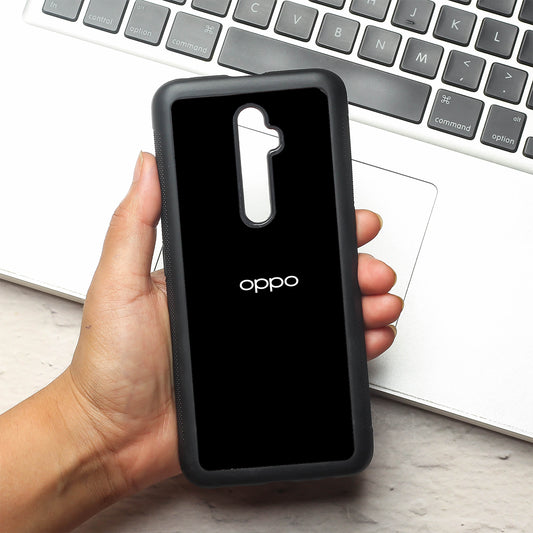 Black metal back case for Oppo Reno2 F