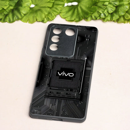 Microchip metal back case for Vivo V16